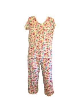 NWT white orchid pjs